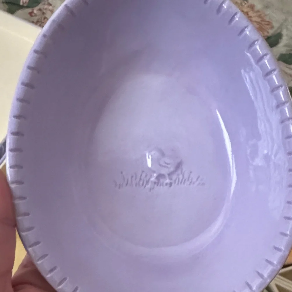 Williams Sonoma Spring embossed Ramekins Easter